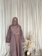 Load image into Gallery viewer, Maryam - Jacquard Abaya set
